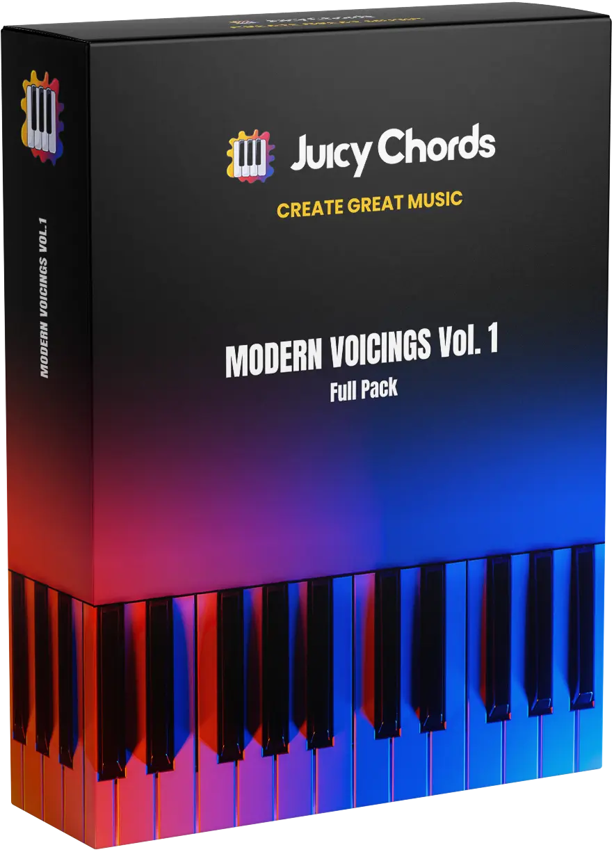 juicychords logo keyboard midi chordprogression musicmaking DAW